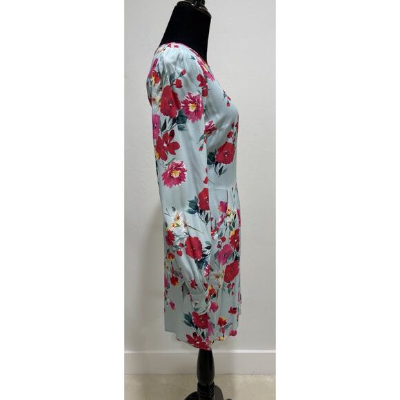 Yumi Kim Akita Floral Print Mini Dress in Sunnyside Sea Size S - Picture 6 of 9